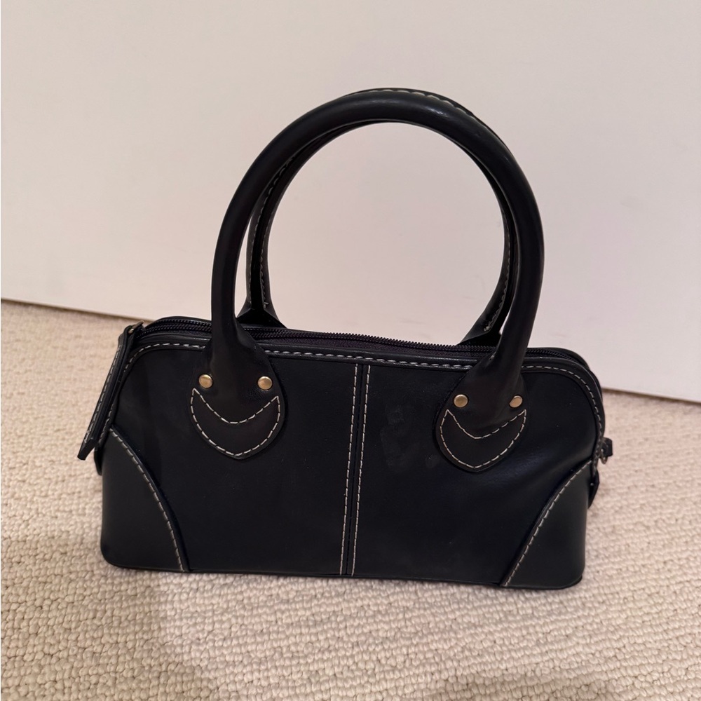 Nine West Black Satchel Bag
